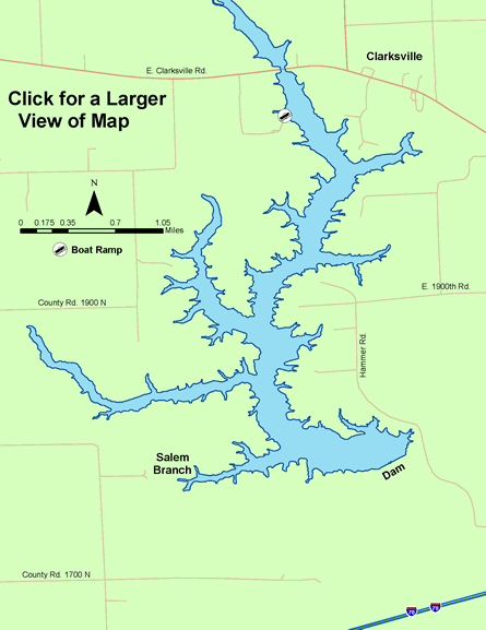 Lake Profile -- MILL CREEK LAKE